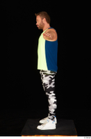  Herbert 10yers camo leggings dressed shoes sports standing tank top white sneakers whole body 0019.jpg